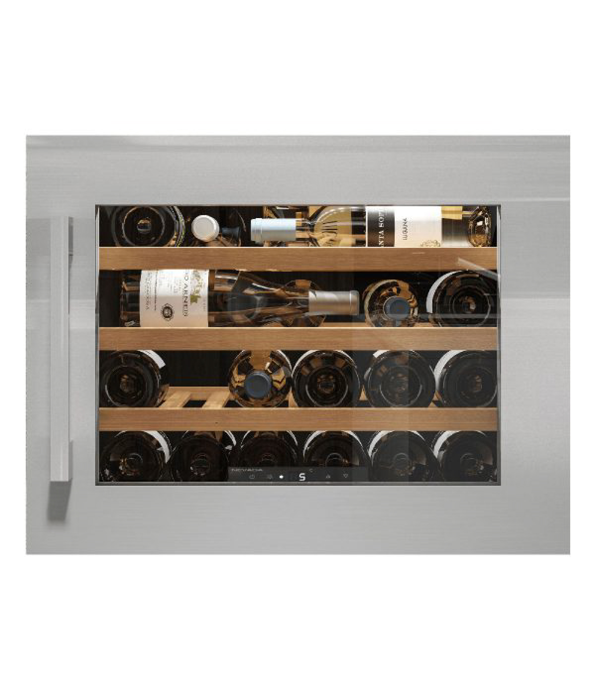 Cantina 24 Bottiglie, 1 Temperatura, Inox